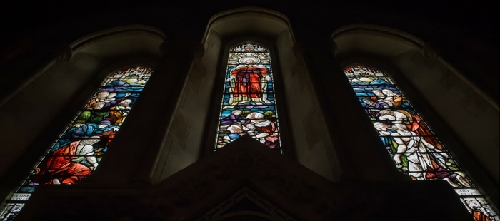 Stained glass windows