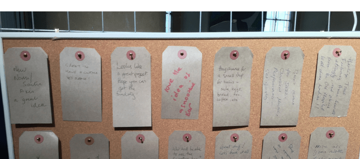 feedback at Graylingwell Exhibition