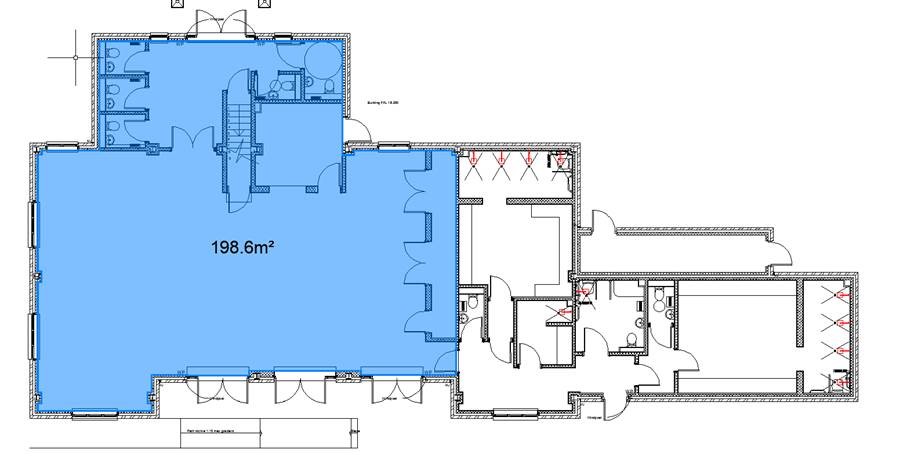 Pavilion floor plan 1