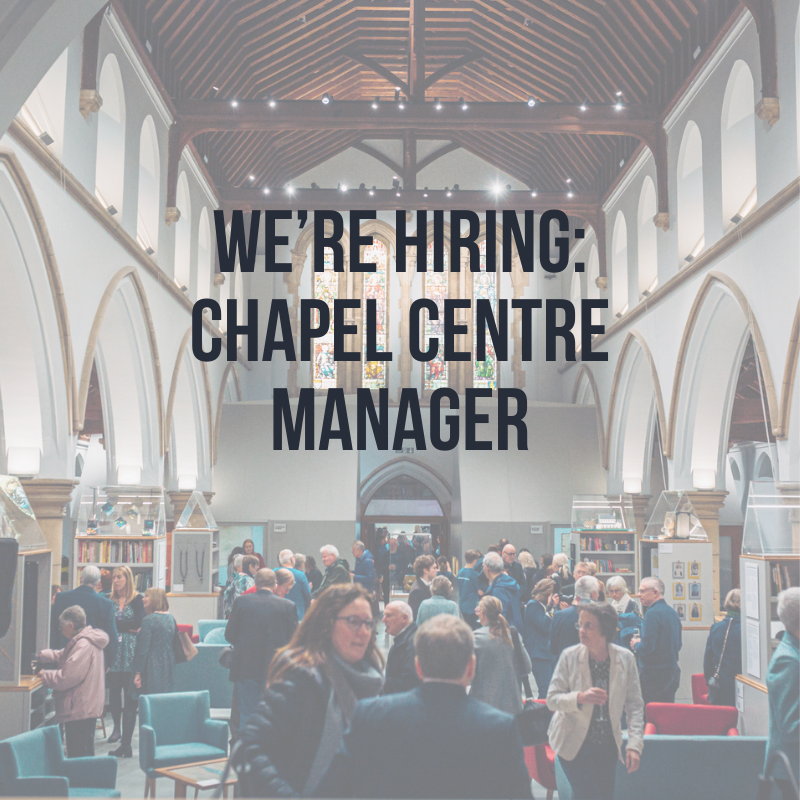 You are currently viewing We’re Hiring – Centre Manager for Graylingwell Chapel