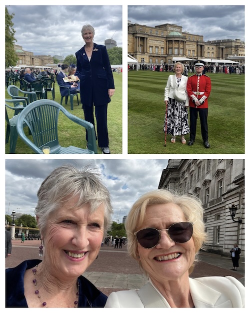 You are currently viewing A Royal Invitation: Coral and Sue Represent CCDT at Buckingham Palace